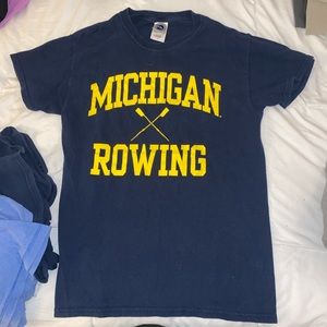 University of Michigan Rowing T-shirt